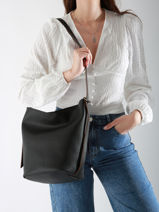 Sac Port paule Sac  Dos M Cavalier Cuir Etrier Noir cavalier ECLR126M-vue-porte