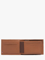 Leather Wallet Madras Etrier Brown madras EMAD438-vue-porte