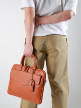 Porte-documents Flandres Cuir 1 Compartiment + Pc 15