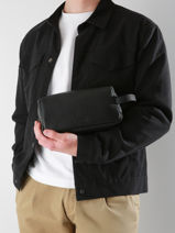 Leather Flandres Toiletry Kit Etrier Black flandres EFLA920M-vue-porte