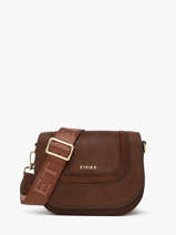 Sac Bandoulire S Lasso Cuir Etrier Marron lasso ELAS152S