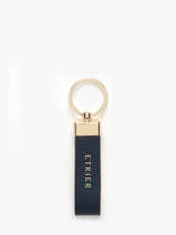 Keychain Tradition Leather Etrier Blue tradition ETRA403M
