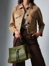 Sac Bandoulire Brumby Etrier Vert brumby EBRU148M-vue-porte