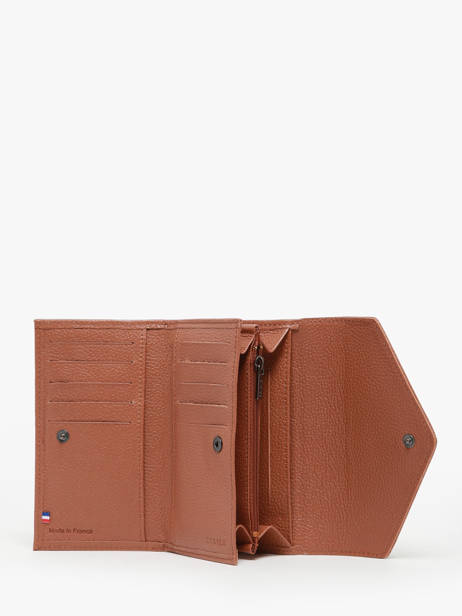 Portefeuille Madras Cuir Etrier Marron madras EMAD469 vue secondaire 1