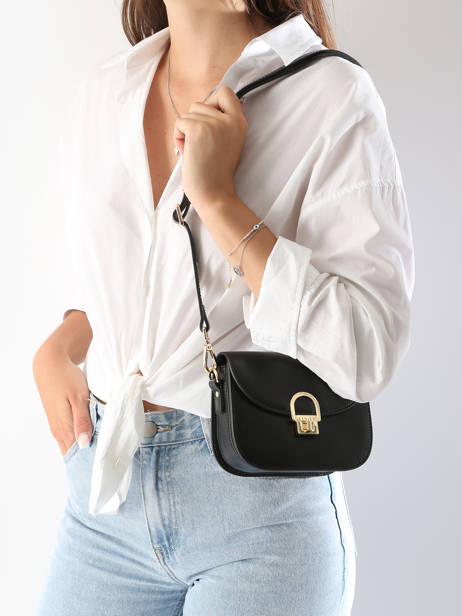 Sac Bandoulière S Altair Cuir Etrier Noir altair EALA081S vue secondaire 1