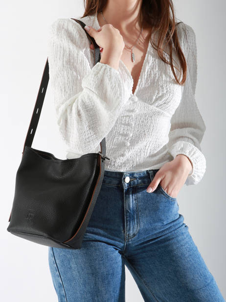 Sac Porté épaule Sac à Dos S Cavalier Cuir Etrier Noir cavalier ECLR126S vue secondaire 1