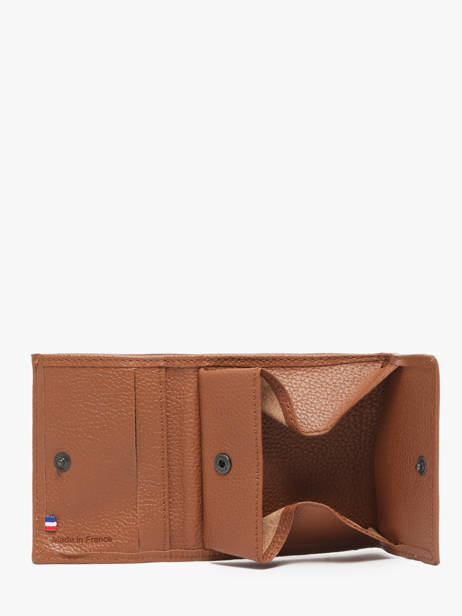 Porte-monnaie Madras Cuir Etrier Marron madras EMAD097 vue secondaire 2