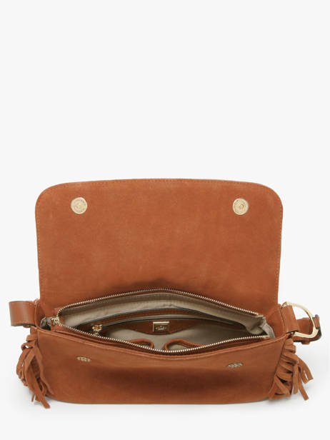 Sac Porté épaule Country Cuir Etrier Marron country ECOU145M vue secondaire 5