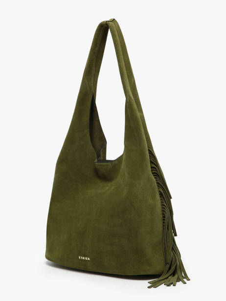 Sac Porté épaule M Country Cuir Etrier Vert country ECOU154M vue secondaire 2